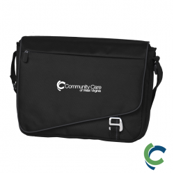 "COMMUNITY CARE OF WV" EMBROIDERED MESSENGER BAG