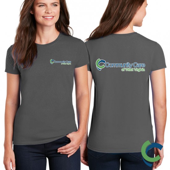 "COMMUNITY CARE OF WV" PRINTED LADIES TSHIRT