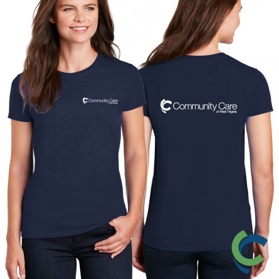 "COMMUNITY CARE OF WV" PRINTED LADIES TSHIRT
