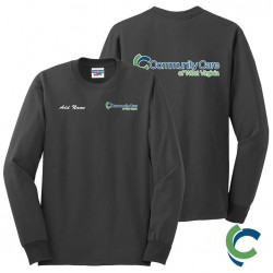 "COMMUNITY CARE OF WV" PRINTED LONG SLEEVE TSHIRT
