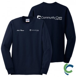 "COMMUNITY CARE OF WV" PRINTED LONG SLEEVE TSHIRT
