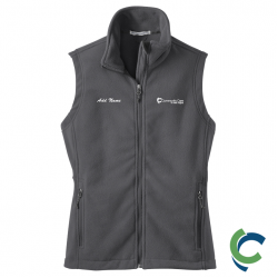 "COMMUNITY CARE OF WV" EMBROIDERED LADIES FLEECE VEST