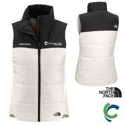 "COMMUNITY CARE OF WV" The North Face® Women's Everyday Insulated Vest - Vintage White - EMBROIDERED