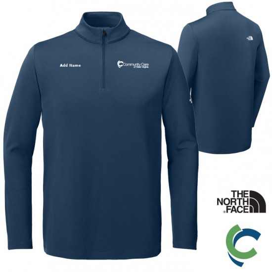 "COMMUNITY CARE OF WV" The North Face® Ambition 1/4-Zip - Shady Blue - EMBROIDERED