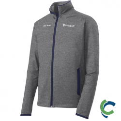 "COMMUNITY CARE OF WV" EMBROIDERED STRETCH FULL ZIP JACKET