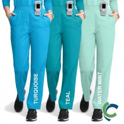 "OPTIONS FOR NURSING ASSISTANTS" Butter-Soft Originals Women's 2-Pocket High Waist Straight Leg Scrub Pants