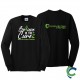 "MUSCULAR DYSTROPHY AWARENESS - CCWV" PRINTED BLACK LONG SLEEVE TSHIRT