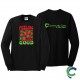 "STRAWBERRY FESTIVAL - CCWV" PRINTED BLACK LONG SLEEVE TSHIRT