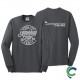 "DENTAL - CCWV" PRINTED CHARCOAL LONG SLEEVE TSHIRT