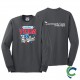 "PHARMACY - CCWV" PRINTED CHARCOAL LONG SLEEVE TSHIRT