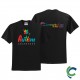 "AUTISM AWARENESS - CCWV" PRINTED BLACK TSHIRT