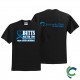 "COLON CANCER AWARENESS - CCWV" PRINTED BLACK TSHIRT