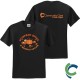 "PUMPKIN SPICE & MEDICAL ADVICE - CCWV" PRINTED BLACK TSHIRT