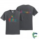 "AUTISM AWARENESS - CCWV" PRINTED CHARCOAL TSHIRT