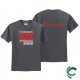 "HEART HEALTH AWARENESS - CCWV" PRINTED CHARCOAL TSHIRT