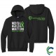 "MENTAL HEALTH AWARENESS - CCWV" PRINTED BLACK HOODED SWEATSHIRT