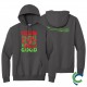 "STRAWBERRY FESTIVAL - CCWV" PRINTED CHARCOAL HOODED SWEATSHIRT