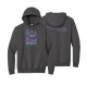 "SUICIDE PREVENTION AWARENESS - CCWV" PRINTED CHARCOAL HOODED SWEATSHIRT