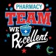 "PHARMACY - CCWV" PRINTED CHARCOAL HOODED SWEATSHIRT