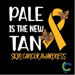 "SKIN CANCER AWARENESS - CCWV" PRINTED BLACK CREW NECK SWEATSHIRT