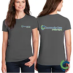 "COMMUNITY CARE OF WV" PRINTED LADIES TSHIRT
