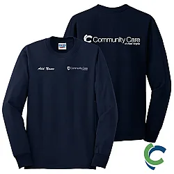 "COMMUNITY CARE OF WV" PRINTED LONG SLEEVE TSHIRT