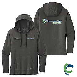 "COMMUNITY CARE OF WV" PRINTED New Era® Tri-Blend Hoodie