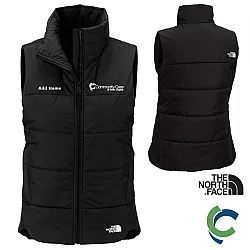 "COMMUNITY CARE OF WV" The North Face® Women's Everyday Insulated Vest - TNF Black - EMBROIDERED
