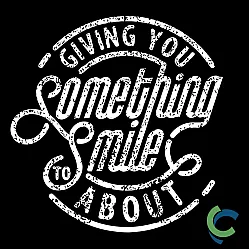 "DENTAL - CCWV" PRINTED BLACK CREW NECK SWEATSHIRT