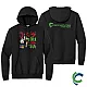"SANTA'S FAVORITE - CCWV" PRINTED HOODED SWEATSHIRT