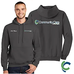 "COMMUNITY CARE OF WV" PRINTED HOODED SWEATSHIRT