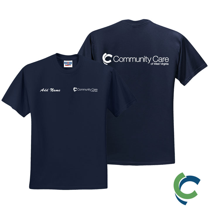 "COMMUNITY CARE OF WV" PRINTED TSHIRT