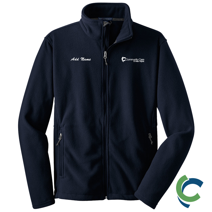 "COMMUNITY CARE OF WV" EMBROIDERED FLEECE JACKET