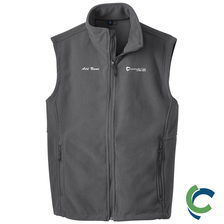 "COMMUNITY CARE OF WV" EMBROIDERED FLEECE VEST