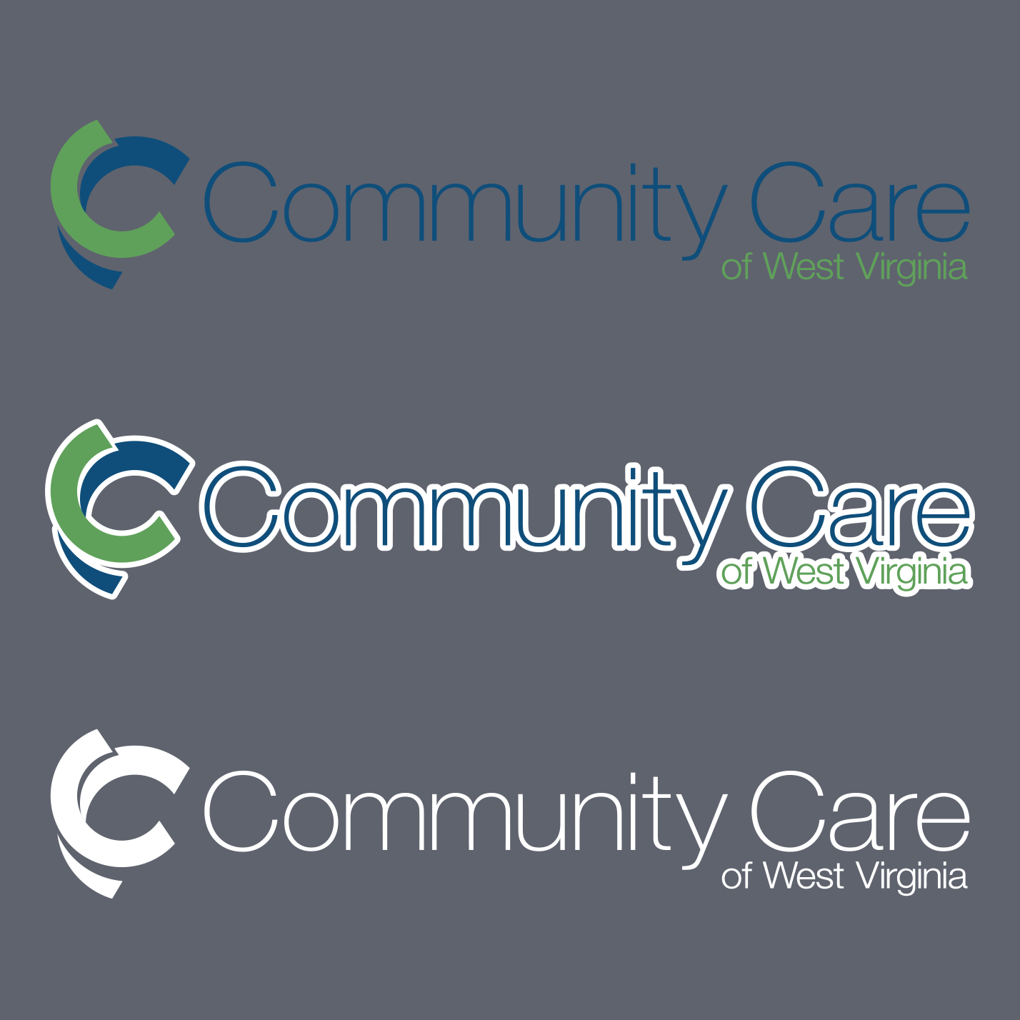 "COMMUNITY CARE OF WV" EMBROIDERED STRETCH FULL ZIP JACKET