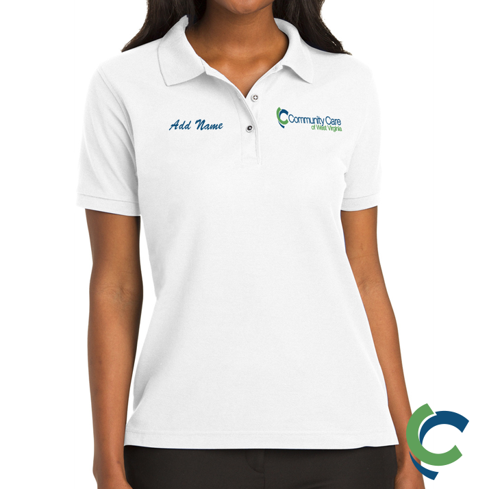 "COMMUNITY CARE OF WV" EMBROIDERED LADIES POLO