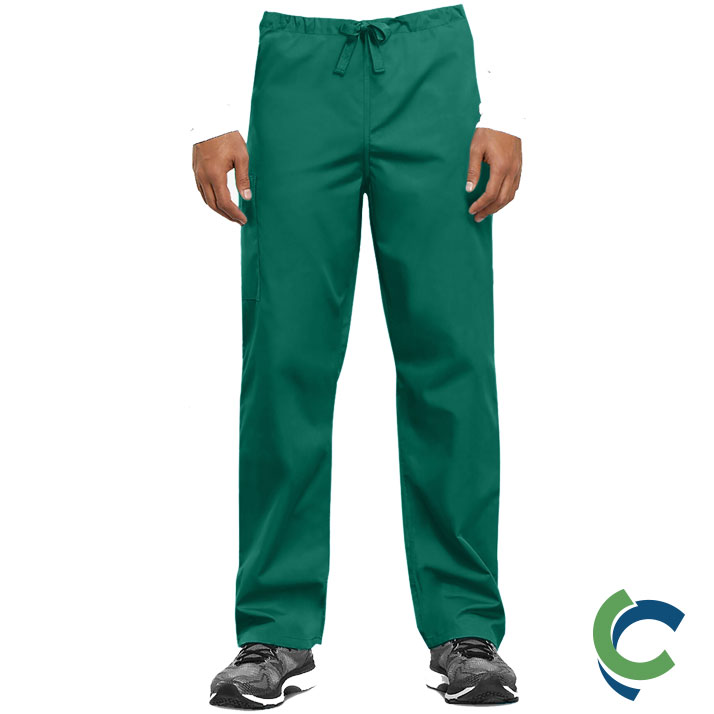 "OPTIONS FOR NURSES (MA, LPN, RN)" UNISEX 3-POCKET SCRUB PANTS (HUNTER)
