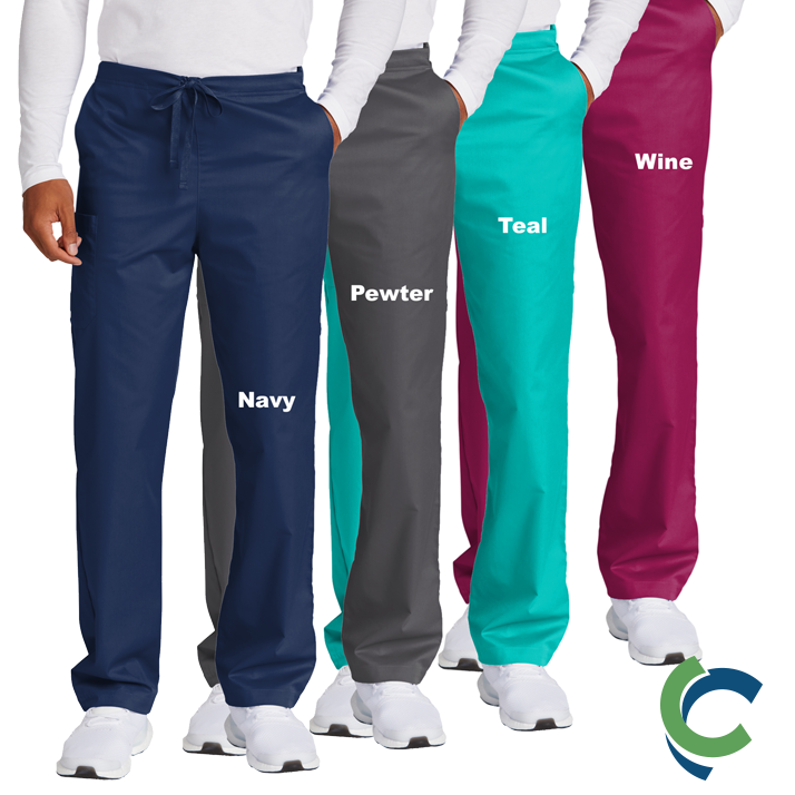 "COMMUNITY CARE OF WV" UNISEX CARGO SCRUB PANTS